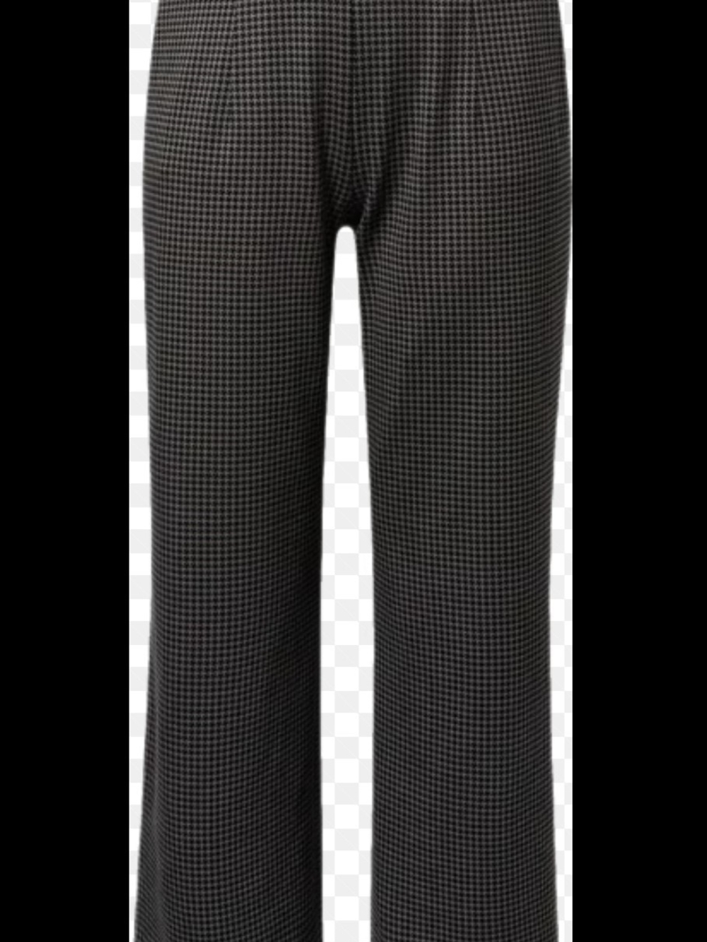 torrid Black & Gray Micro Houndstooth Wide-Leg Pants
